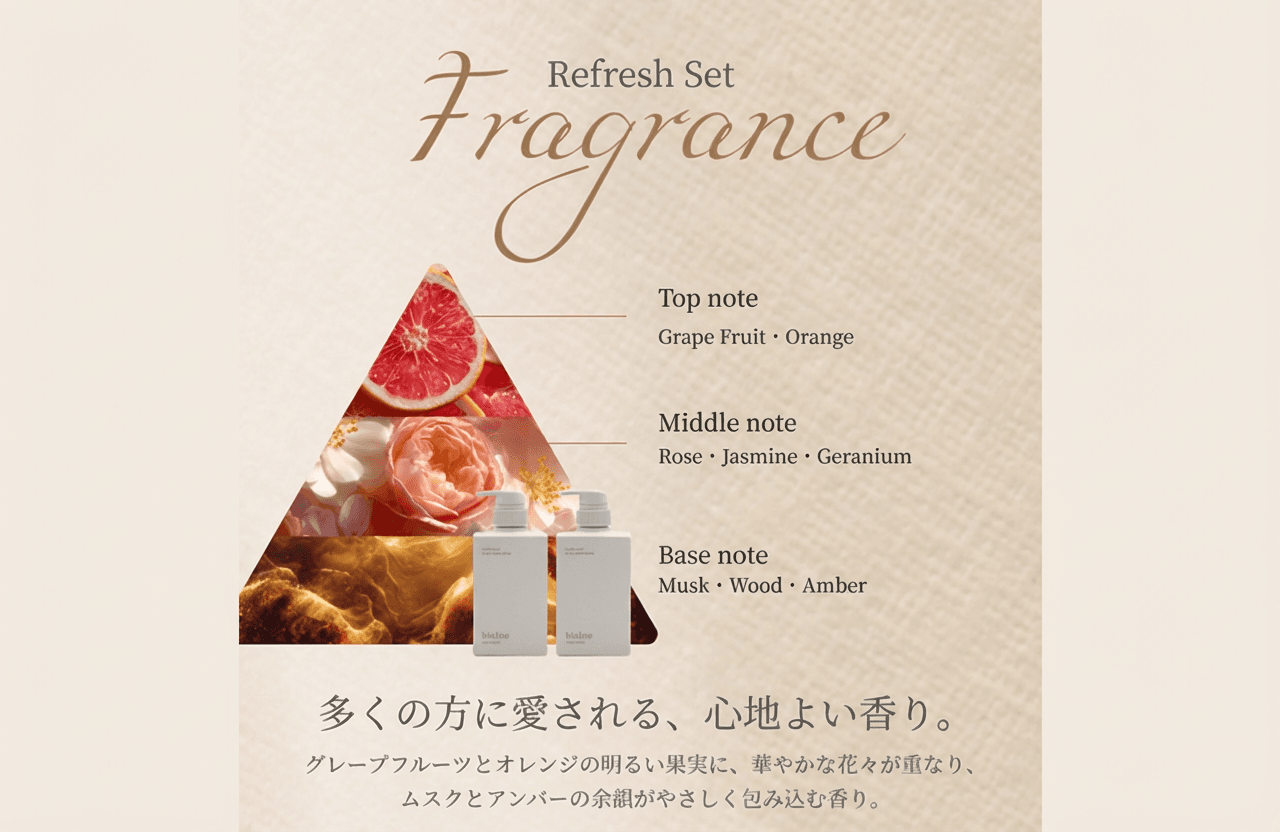 【定期】Shampoo & Treatment set (Refresh) 330ml