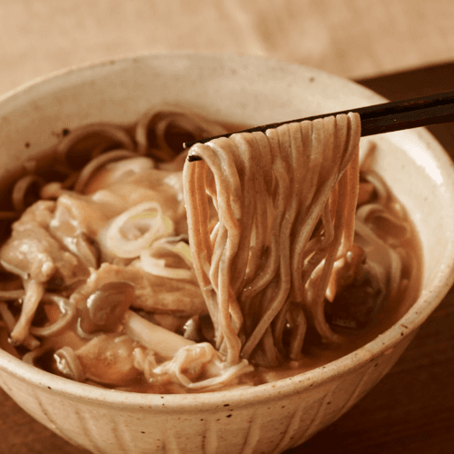 鴨と木の子の蕪あん掛けそば | mitaseru | mitaseru - 厳選お取り寄せ