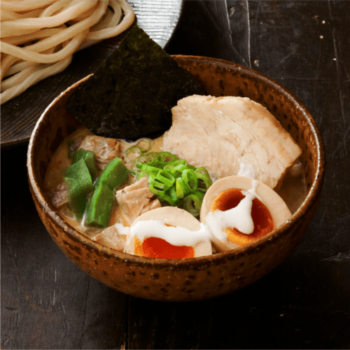 復刻・山くらげ入り鰹と宗田節出汁の鶏つけ麺 | mitaseru | mitaseru