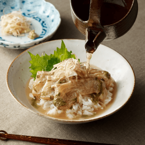 生あつばアオサの胡麻鯛茶漬け | mitaseru | mitaseru - 厳選お