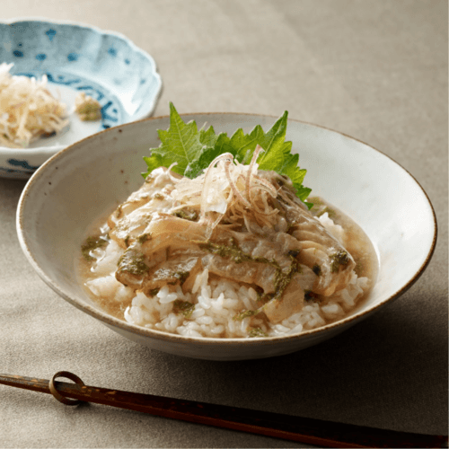 生あつばアオサの胡麻鯛茶漬け | mitaseru | mitaseru - 厳選お