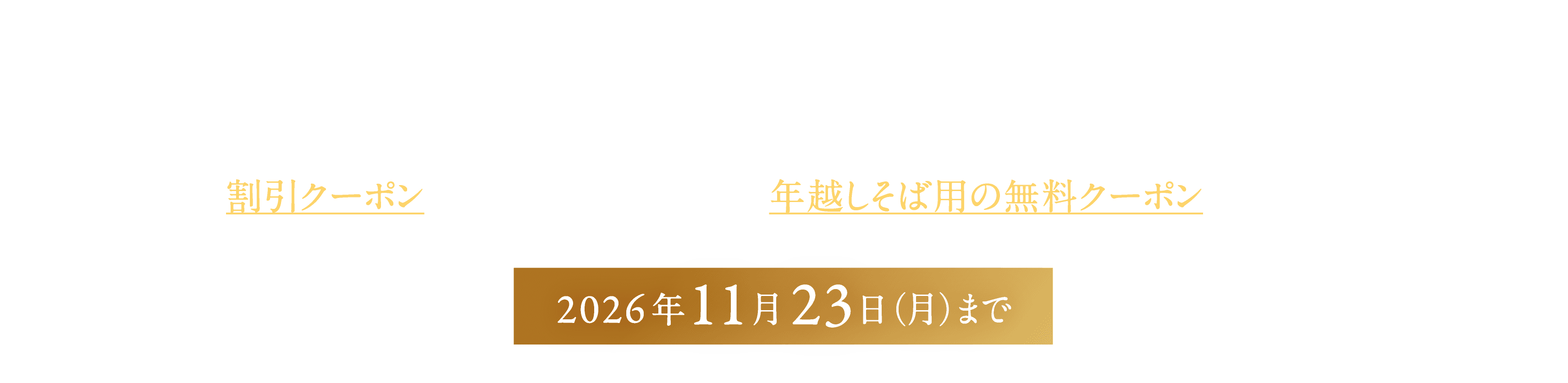 期間限定キャンペーン実施中