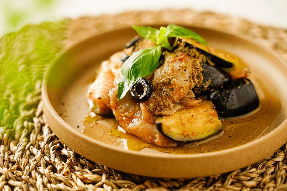 【レシピ】茄子と旨味トマトのサラダ