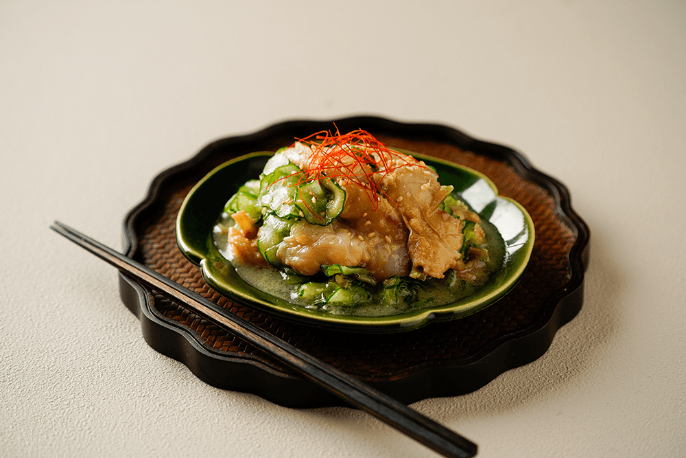 【レシピ】 中華風黒酢のザーサイ和え