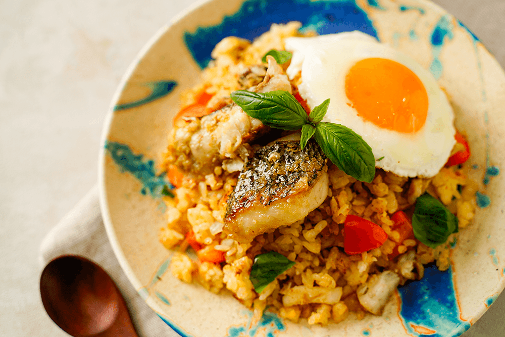【レシピ】 簡単！グリーンカレー炒飯