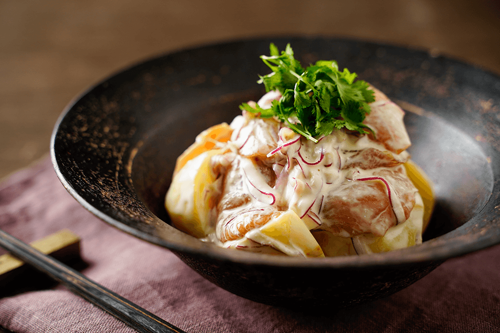 【レシピ】レンジで簡単！アジアンポテトサラダ