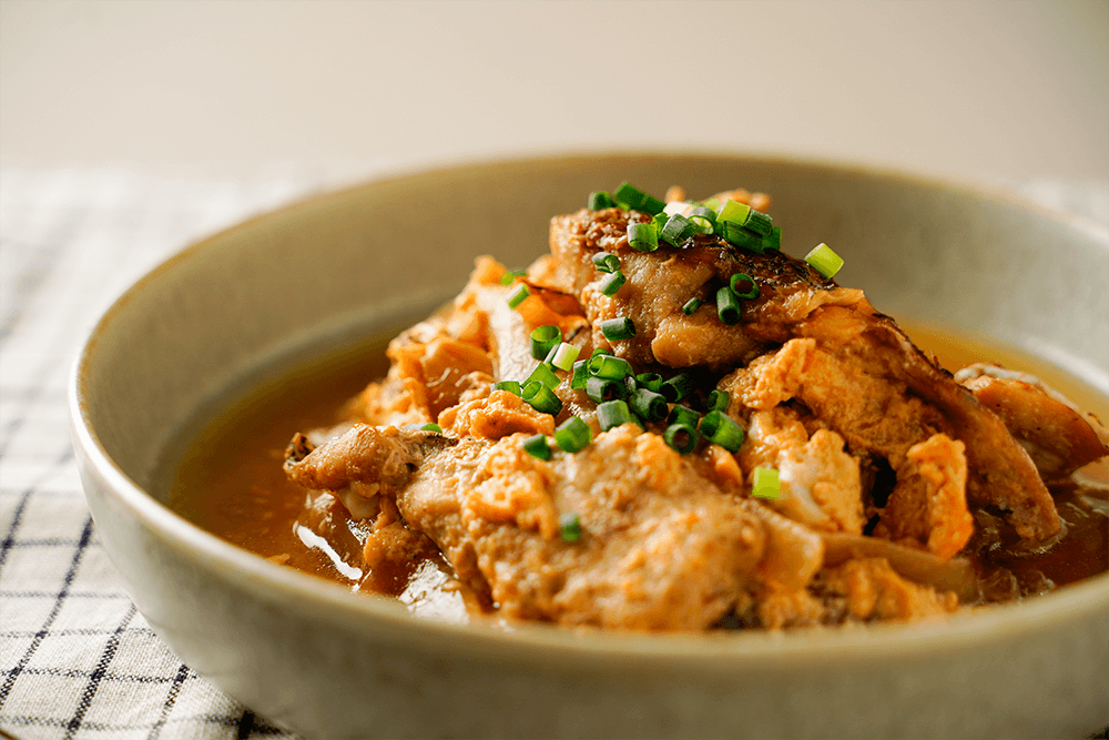 【レシピ】和風白ごまのしっとり卵とじ