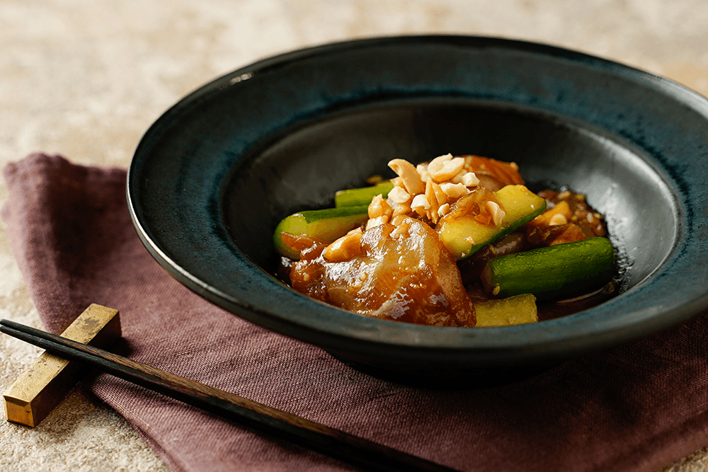 【レシピ】 中華風カルパッチョのナッツ和え