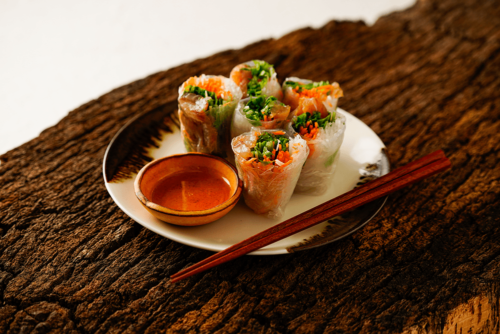 【レシピ】レモン胡椒の生春巻き