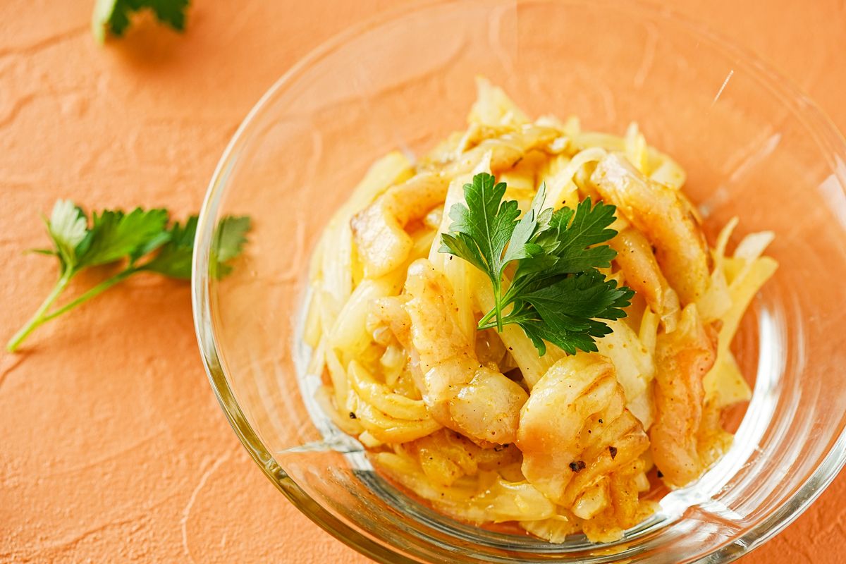 【レシピ】セロリのカレーレモン和え