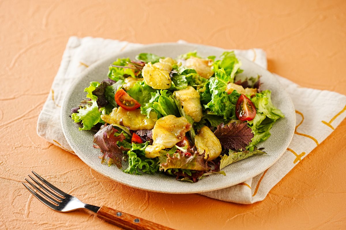 【レシピ】カレーマリネのスパイシーサラダ