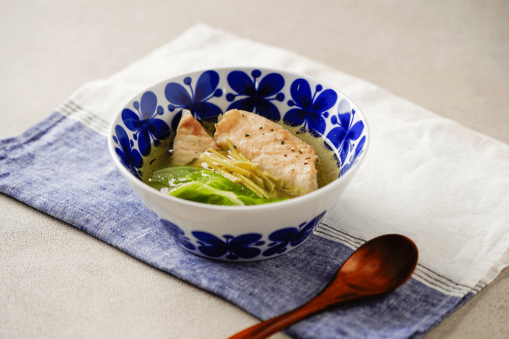 【レシピ】 レタスのしみしみスープ