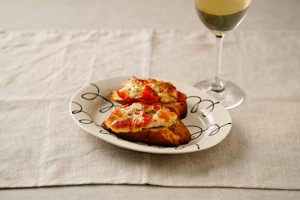 【レシピ】のせるだけ簡単楽ちんバケット