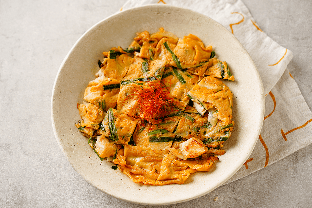 【レシピ】ピリ辛麻婆チヂミ