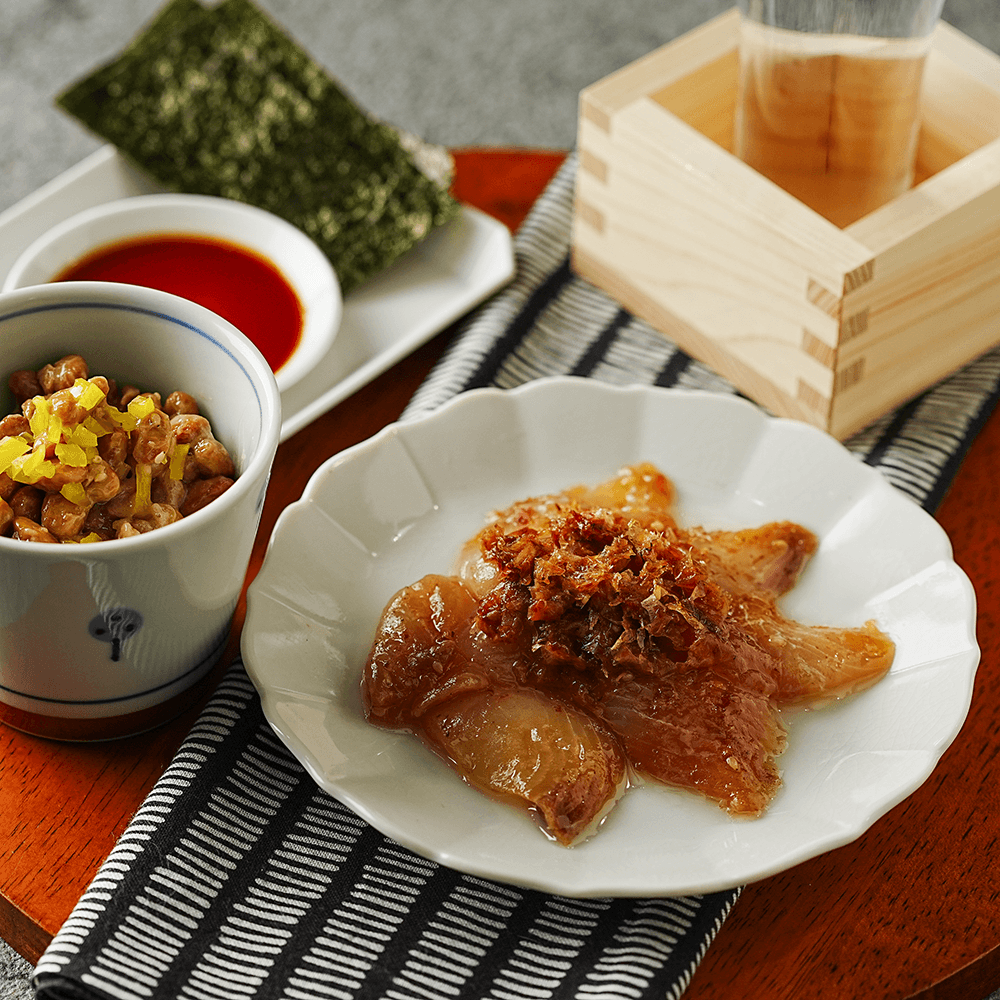 【レシピ】日本酒のおつまみに！おかか風味の納豆海苔巻き