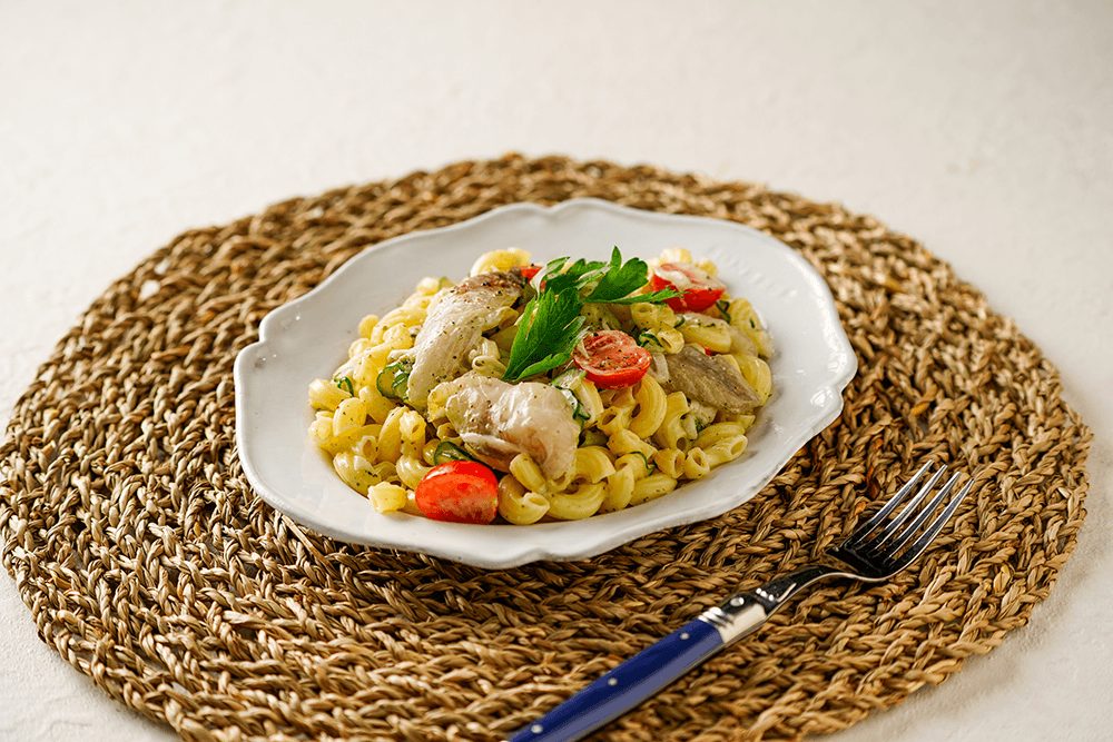 【レシピ】 ジェノベーゼマカロニサラダ