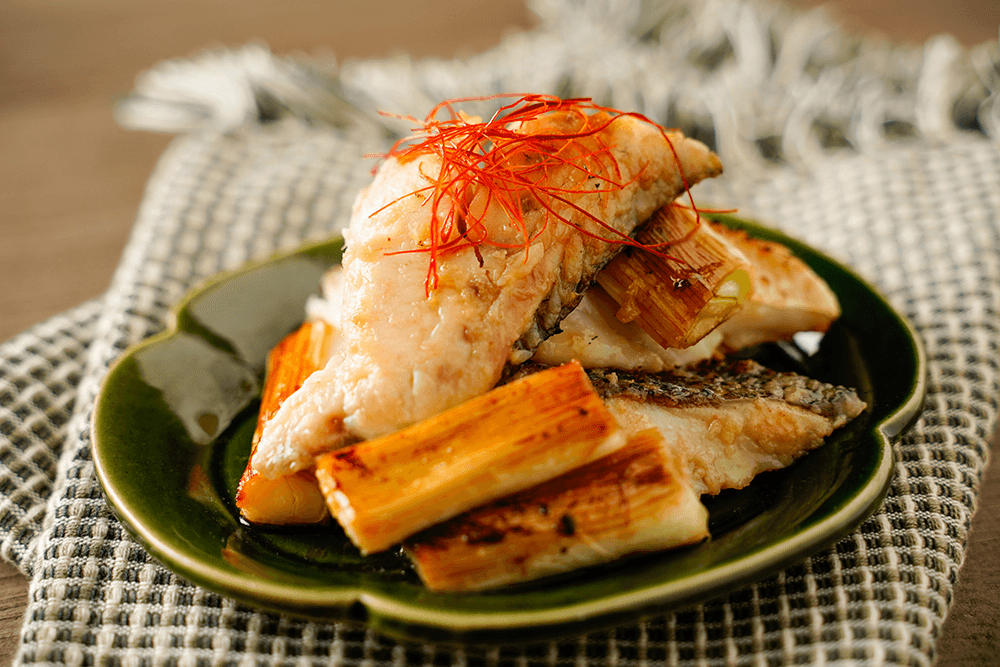 【レシピ】 長葱の生姜ソテー