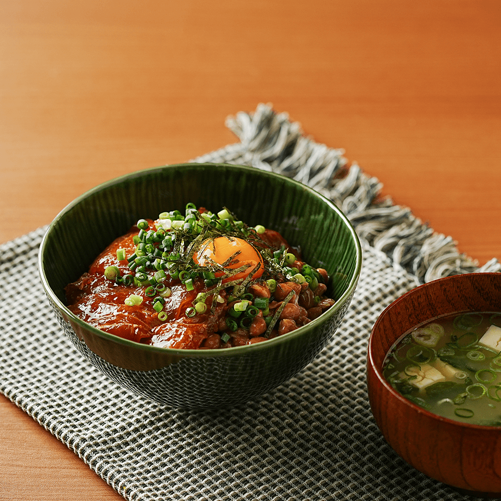 【レシピ】 納豆ユッケ丼