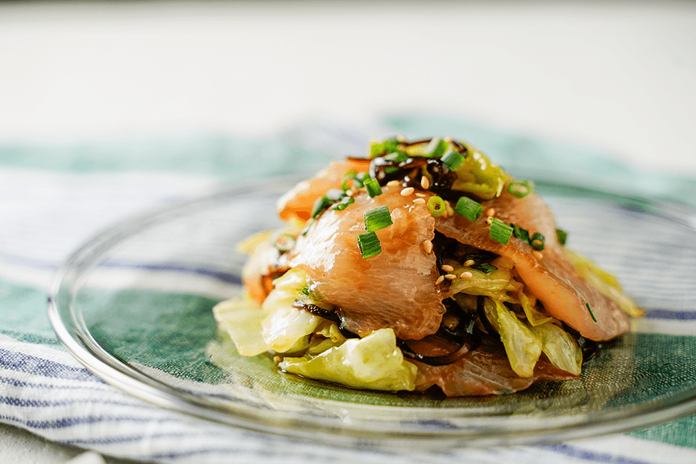 【レシピ】キャベツの胡麻塩昆布和え