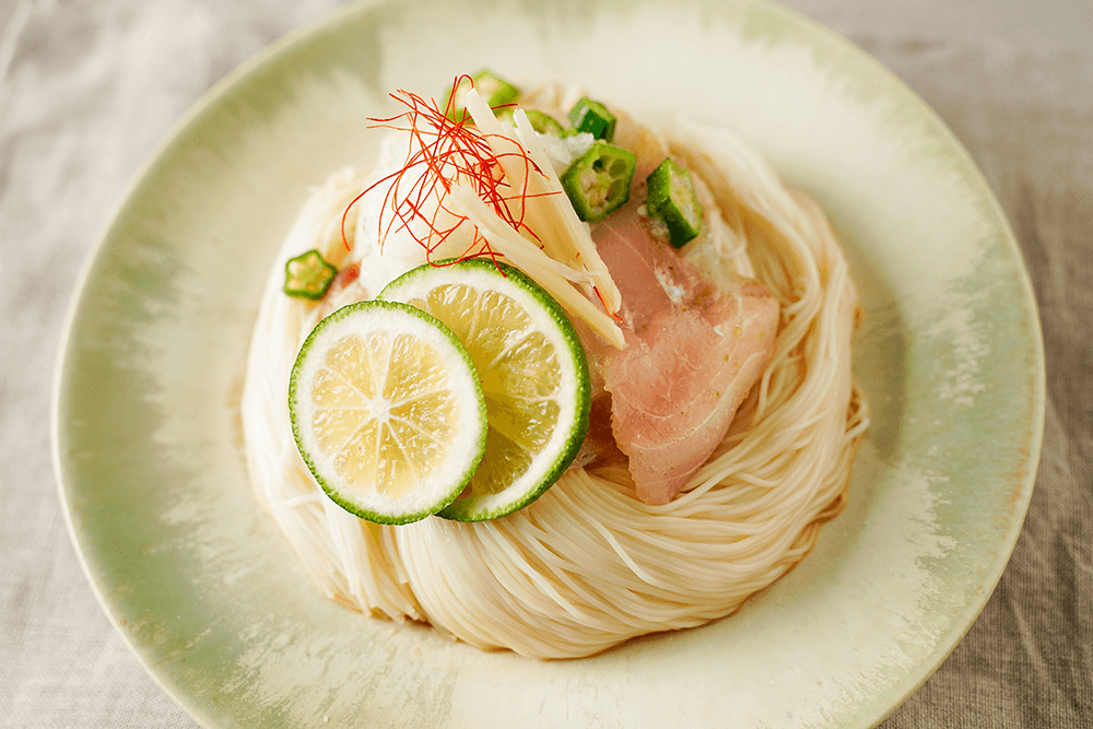 【レシピ】 オクラと大根おろしのさっぱり素麺