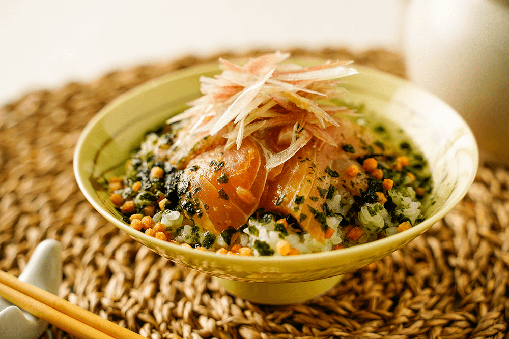 【レシピ】爽やか冷やし茶漬け