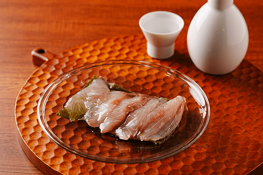 【レシピ】昆布〆のごま油和え