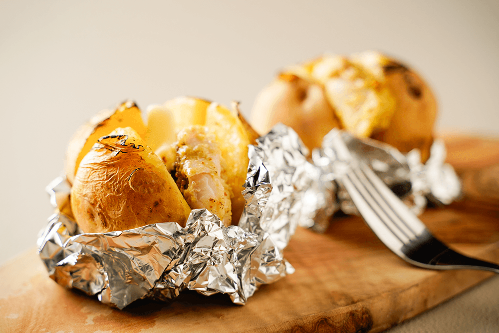 【レシピ】 ジャガバタホイル焼き