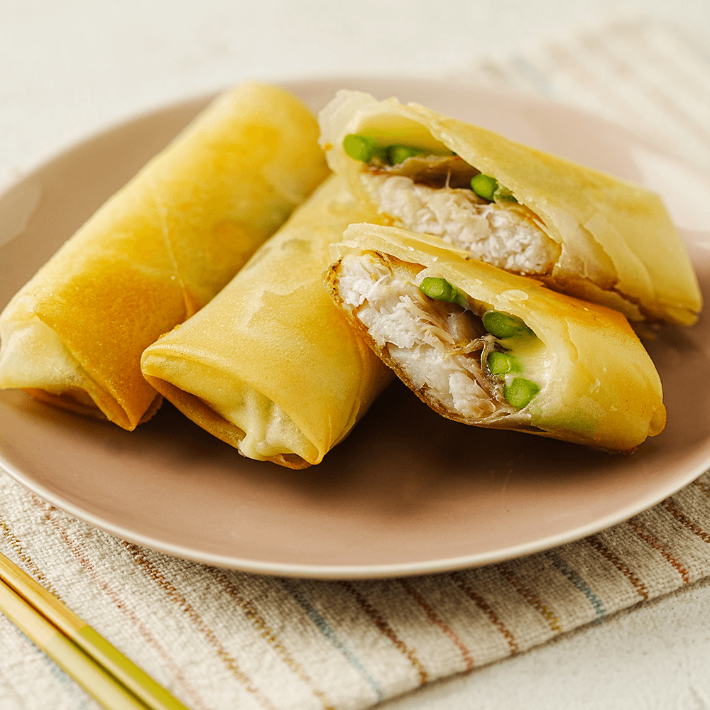 【レシピ】麦味噌漬けのチーズ春巻