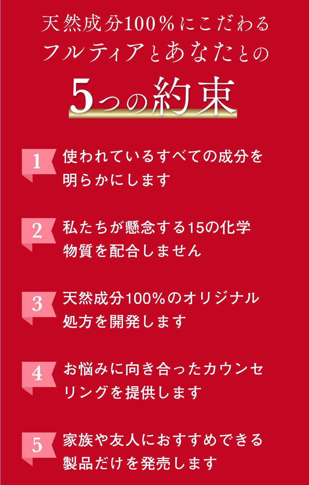 5つの約束