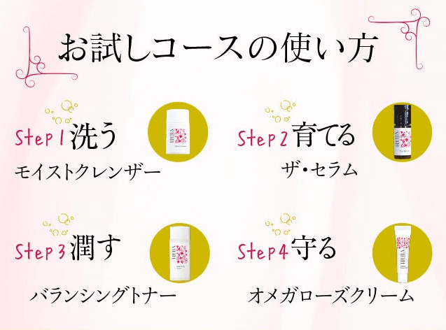 お試しコースの使い方