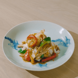 豚バラの温野菜サラダ