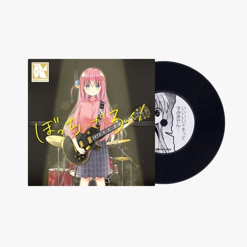 ぼっち・ざ・ろっく！　レコード風コースター ぼっち・ざ・ろっく！」レコード風コースター | ワイワイワールド