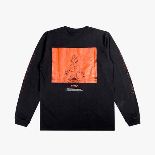 刃牙 Long Sleeve Tee エンドルフィン　ロンT XLサイズ 4832d7ec390afab224a5ebd43de5e3