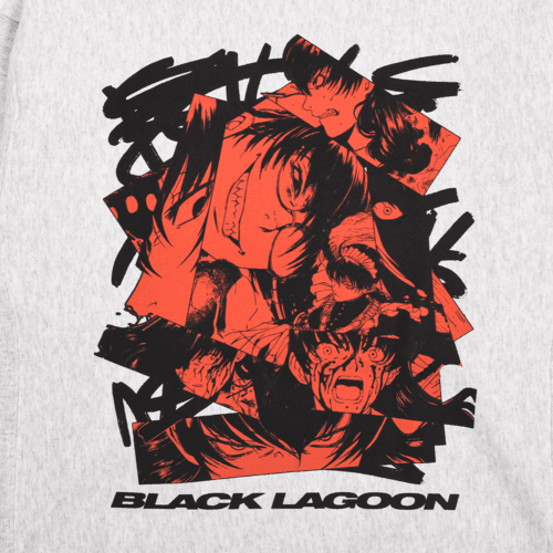 MEQRI ブラックラグーン　スウェット　BLACK LAGOON ブラックラグーン』コレクション Sweatshirt El Baile de la