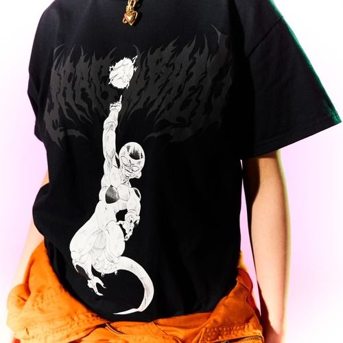 【新品同様】MEQRIドラゴンボール　フリーザ半袖Tシャツ MEQRI | メクリ