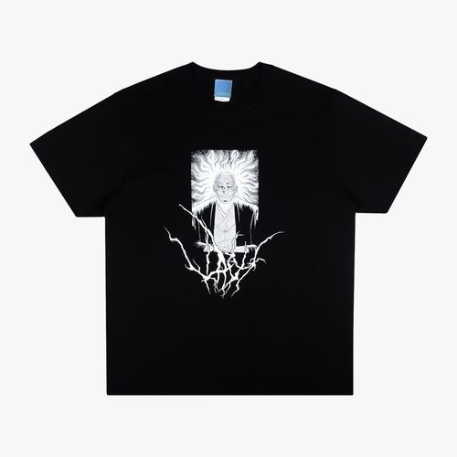 カイジシリーズ/俺は指をかけるっTシャツ/ブラック M Amazon | [ヨイドレ] 賭博黙示録カイジ コラボ Tシャツ メンズ