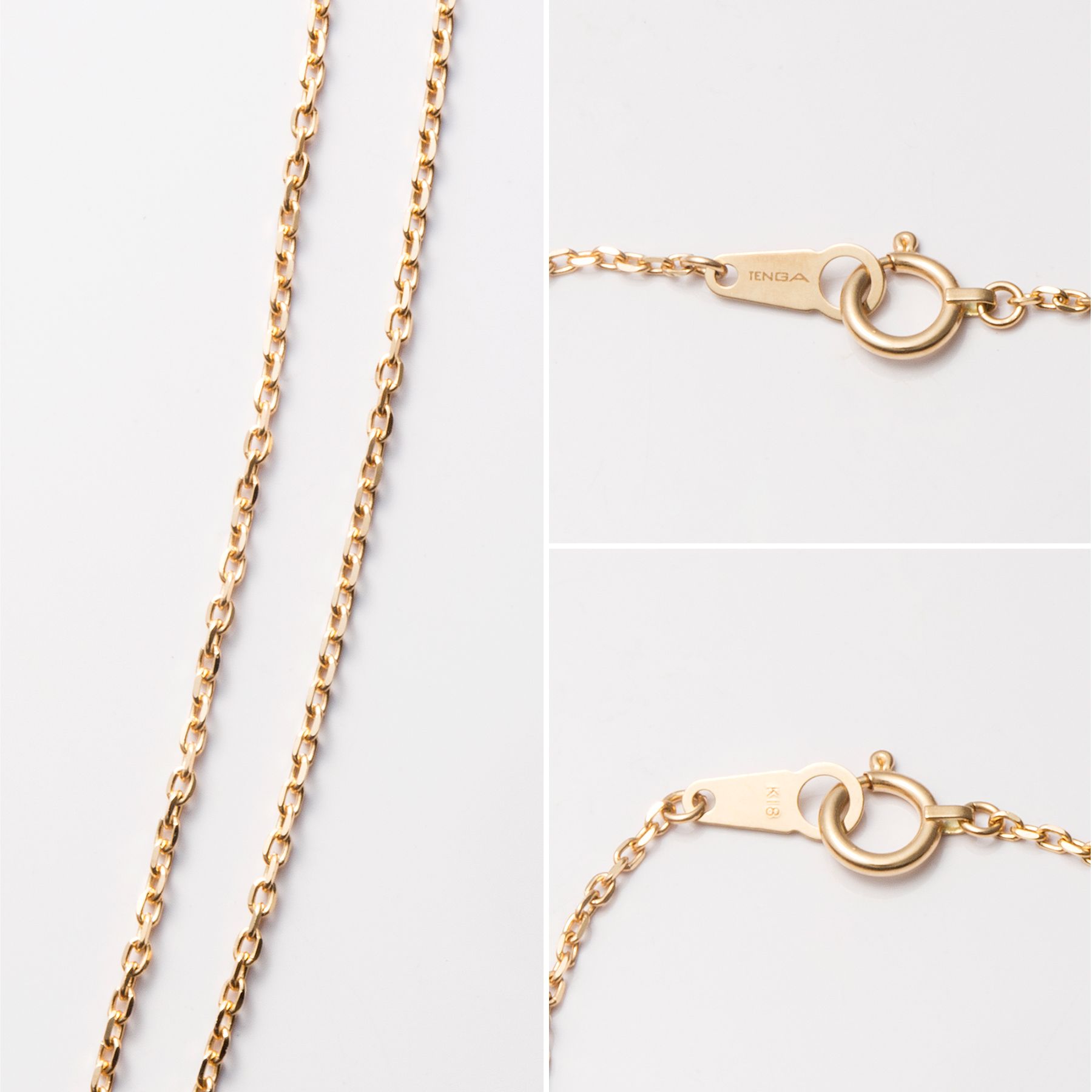 TENGA 18金 Yellow Gold Necklace 50cm