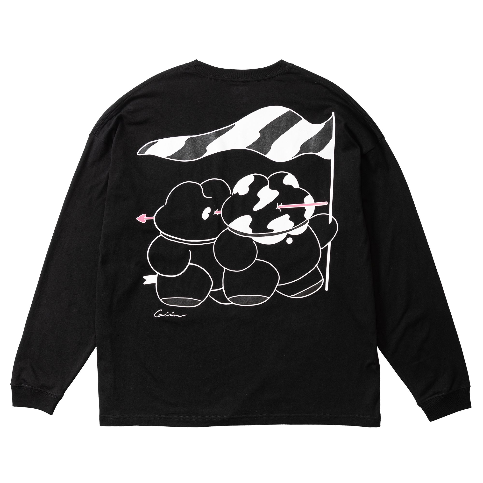 杉野ギーノス L/S T-shirt Black サイズ: L