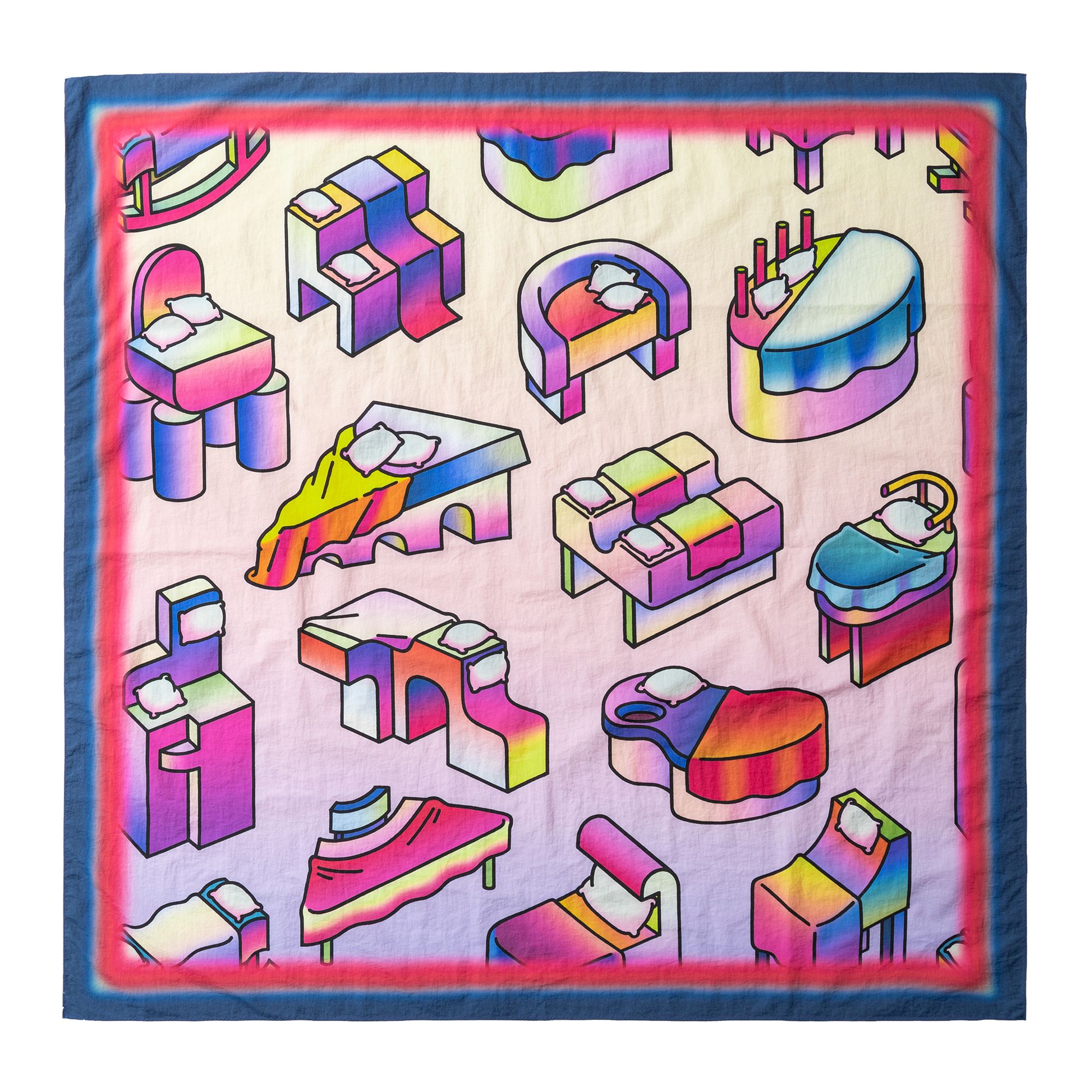 millitsuka Printed Scarf