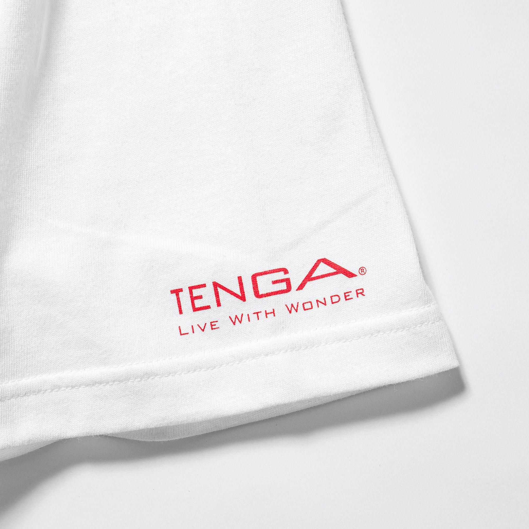 TENGA 大人Tシャツ ホワイト サイズ: L