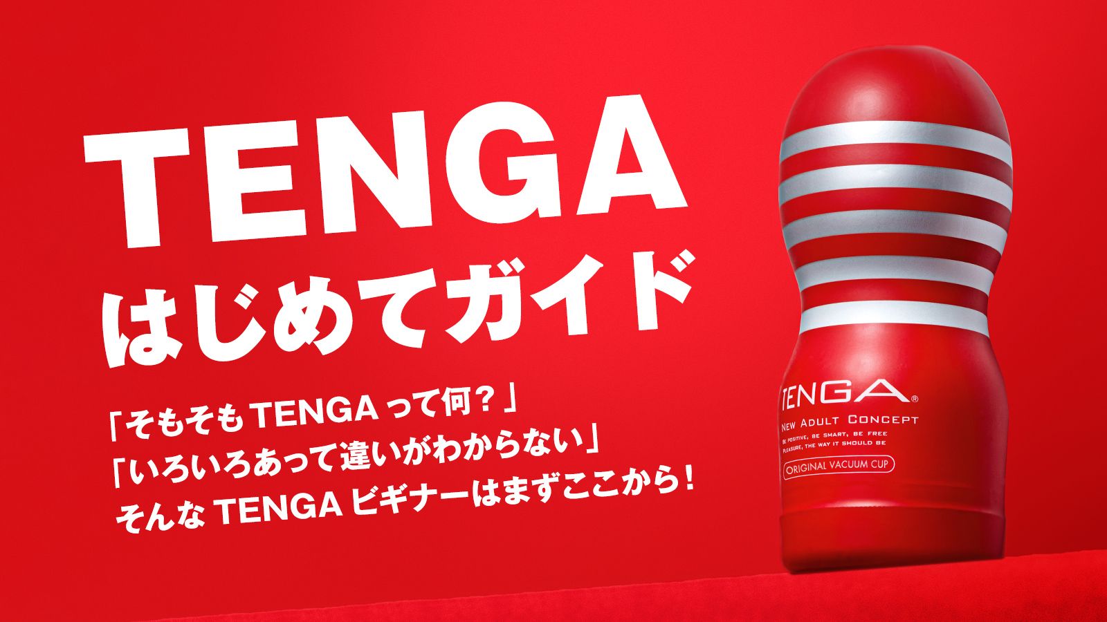 TENGAはじめてガイド