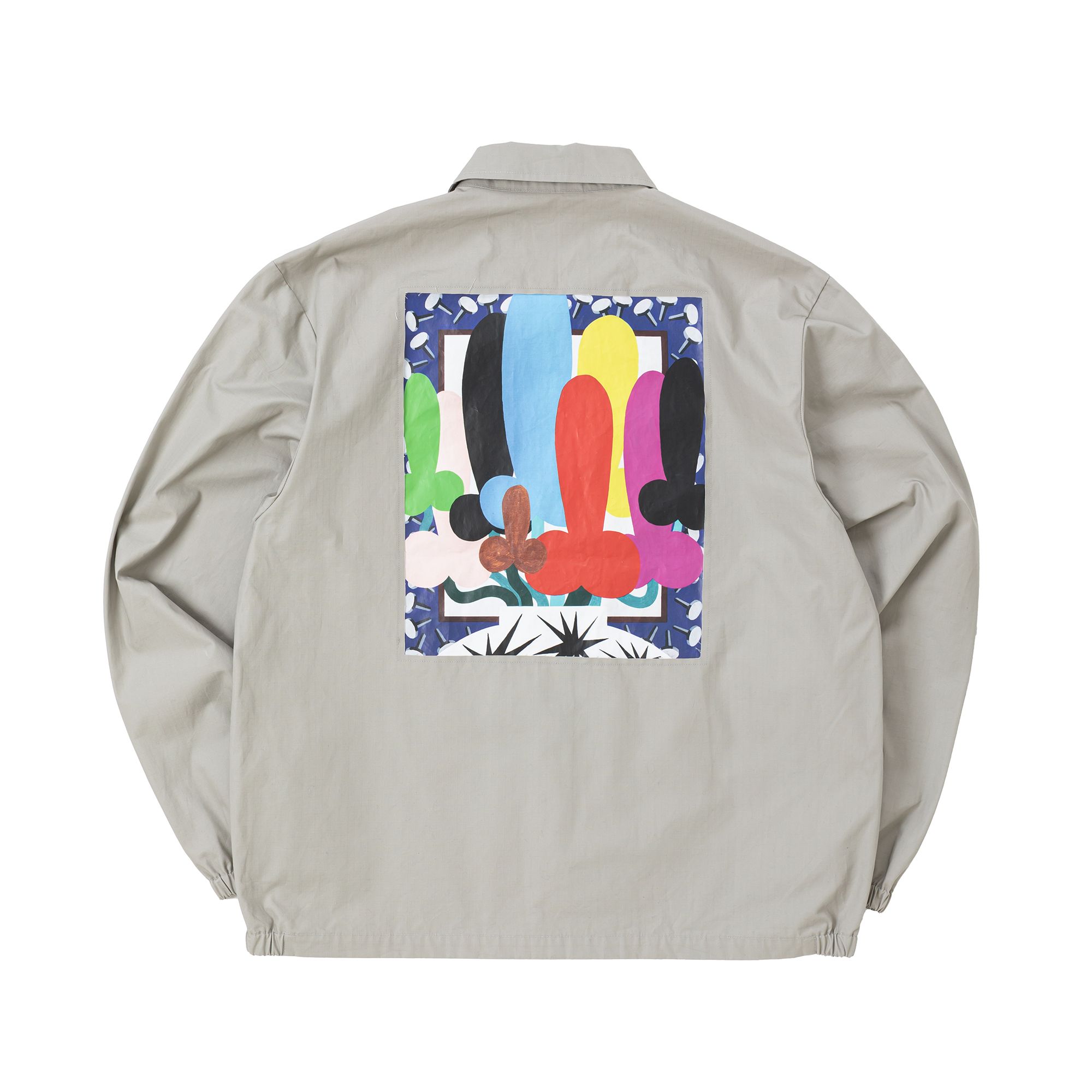 門倉太久斗/22世紀ジェダイ printed jacket grey サイズ: 1