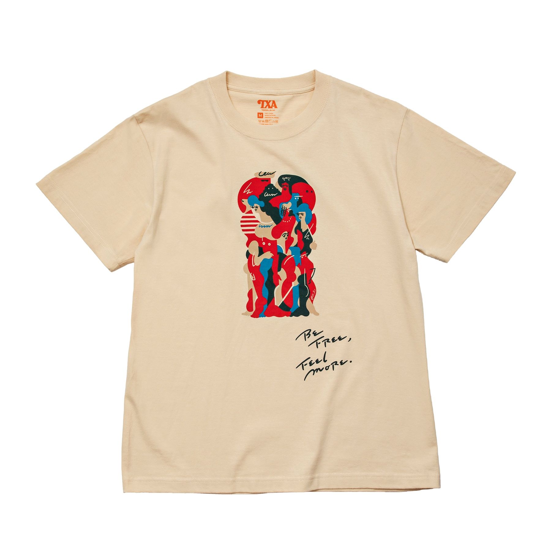 OTANIJUN 半袖Tシャツ ベージュ サイズ: L