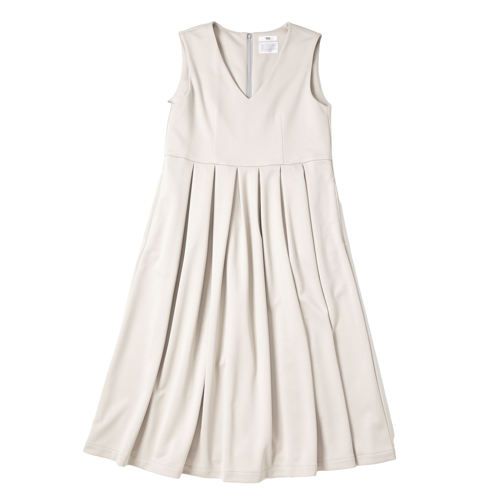 門倉太久斗/22世紀ジェダイ jersey midi dress sand サイズ: 1