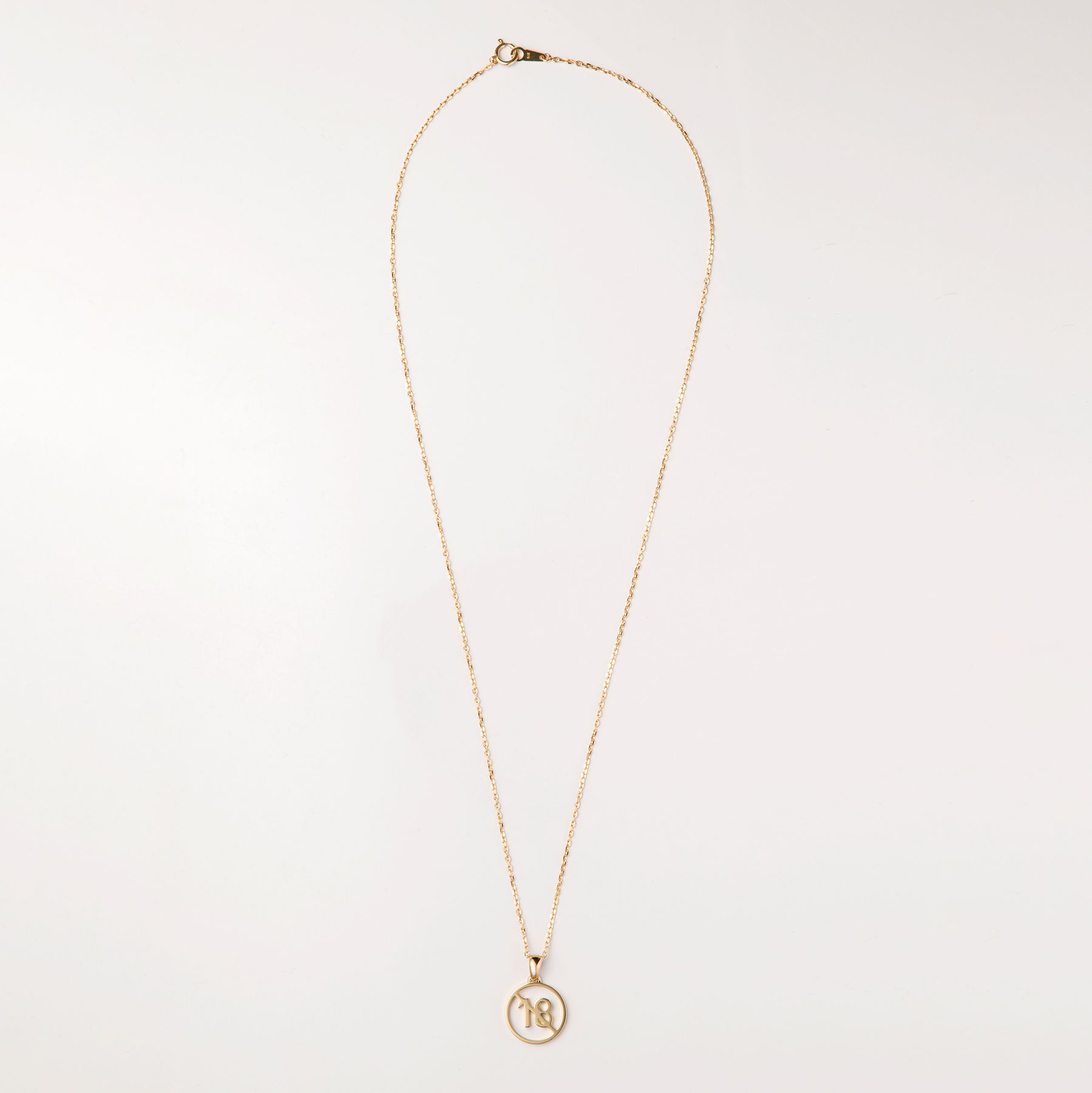 TENGA 18金 Yellow Gold Necklace 50cm