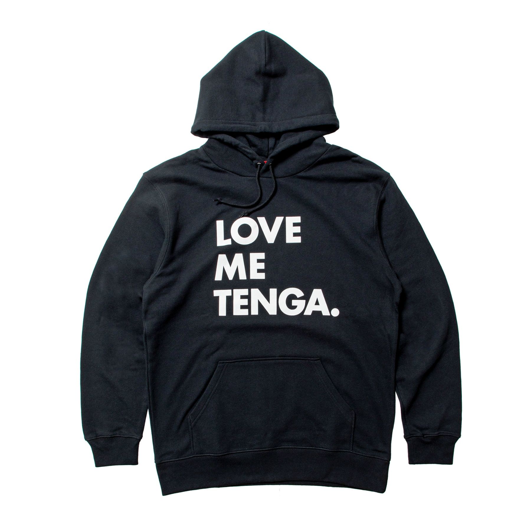LOVE ME TENGA パーカー ブラック サイズ: L