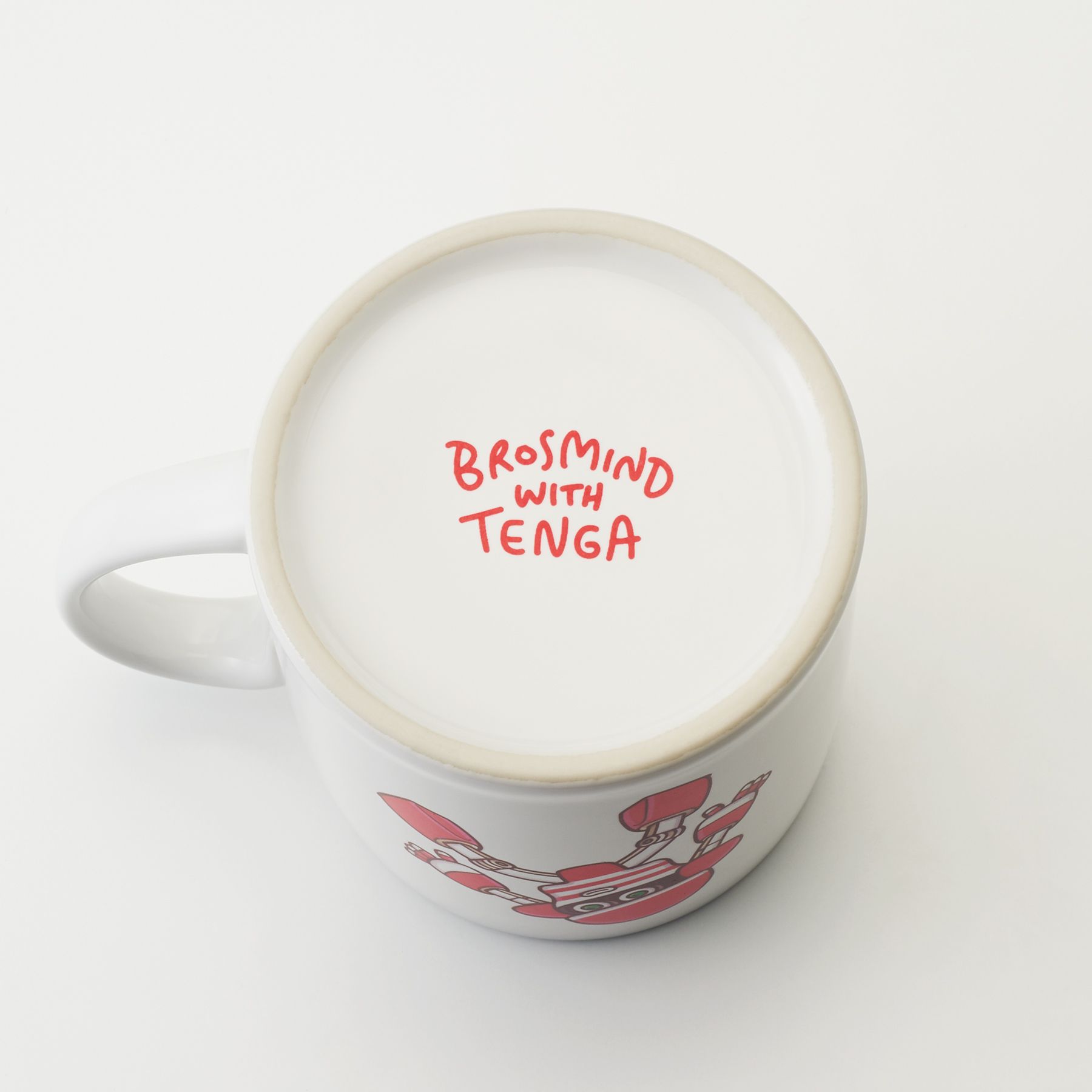 BROSMIND【TENGA ROBO】Mug-Cup RED