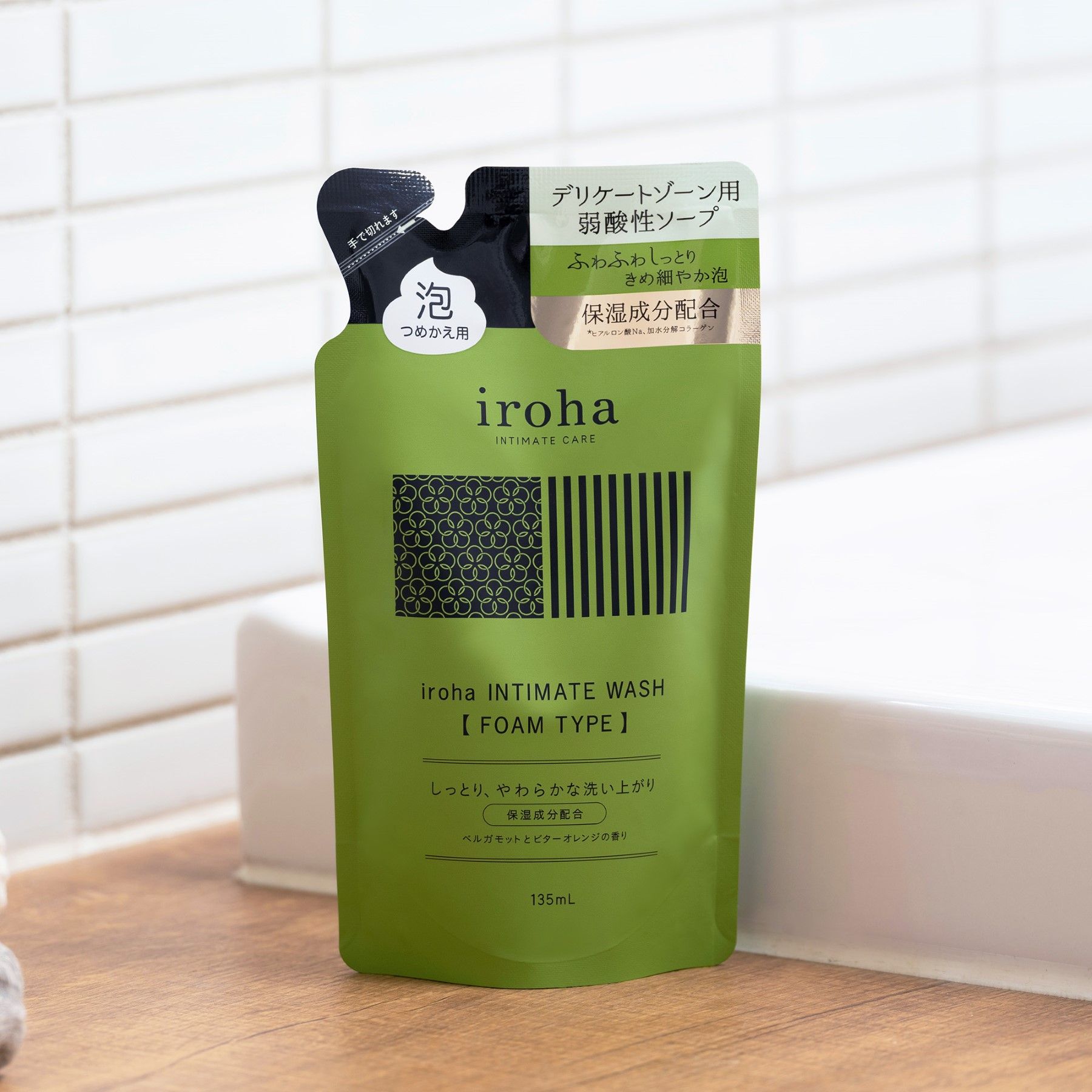iroha INTIMATE WASH【FOAM TYPE】詰め替え用