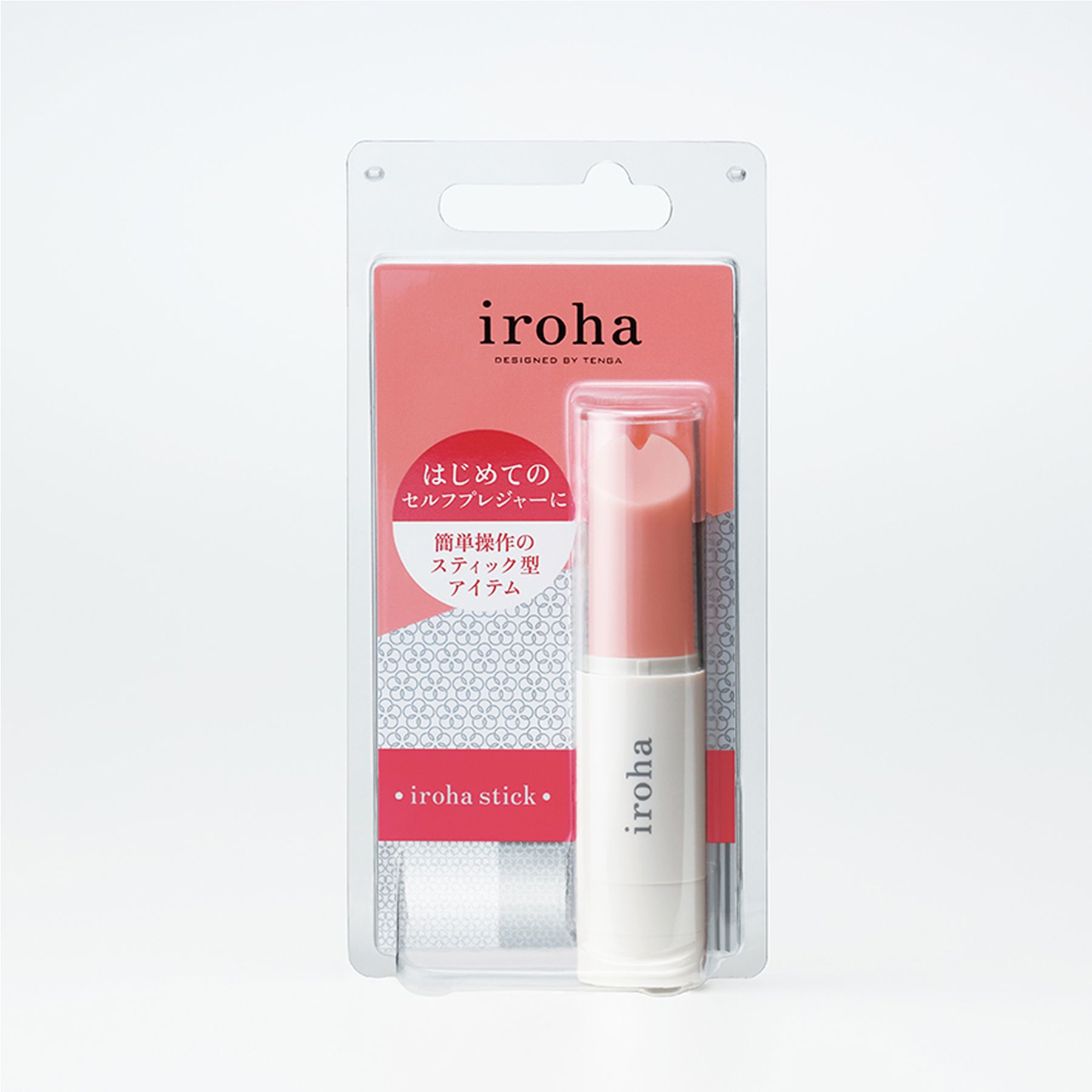 iroha stick（スティック）ベビーピンク × ホワイト