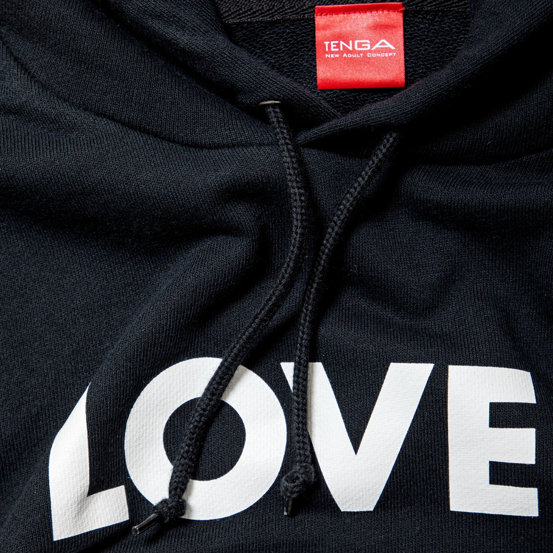 LOVE ME TENGA パーカー ブラック サイズ: L
